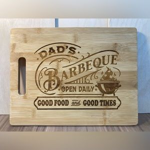 9”x12” Dad’s BBQ Cutting Board / Charcuterie Board / Cheese Board